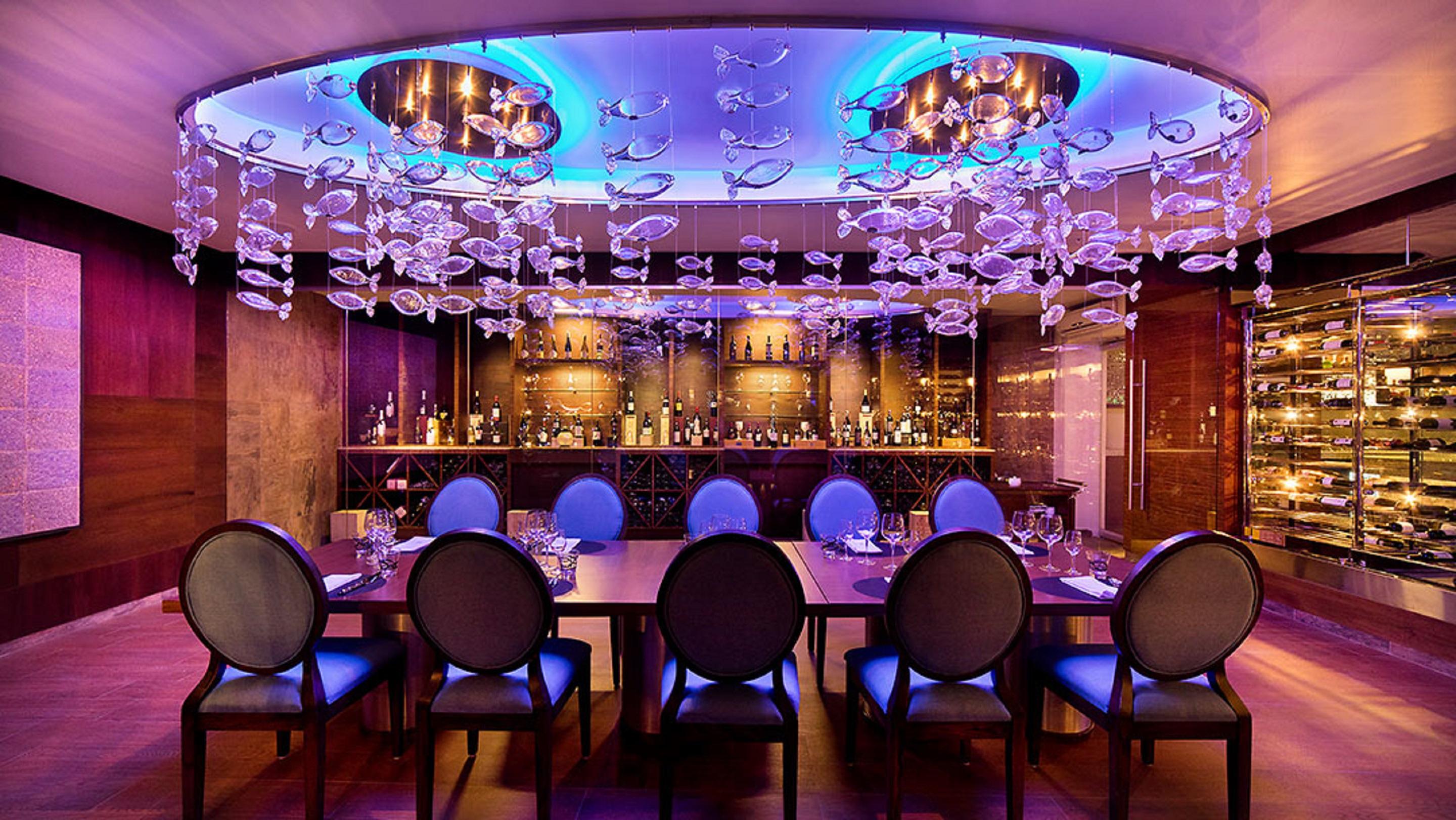 帝国世界宫殿酒店 阿卡普尔科 外观 照片 The private dining room at the restaurant